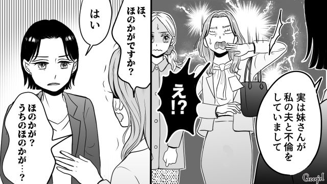 【スカッと漫画】「私の夫と浮気してますよね？」親戚の身代わりにされ、不倫騒動に巻き込まれた話【第3話】
