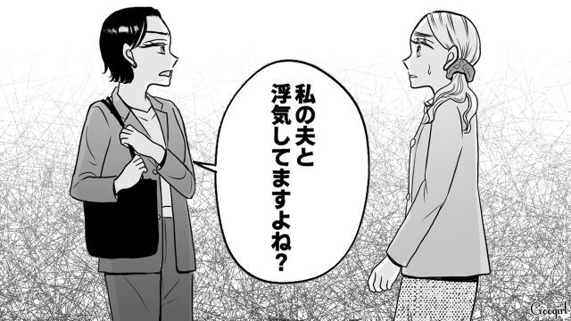 【スカッと漫画】「私の夫と浮気してますよね？」親戚の身代わりにされ、不倫騒動に巻き込まれた話【第2話】