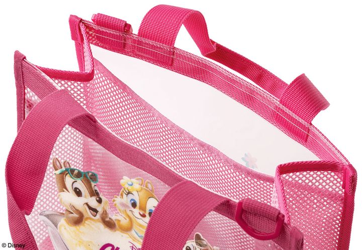 チップ＆デール／クリアメッシュバッグ03