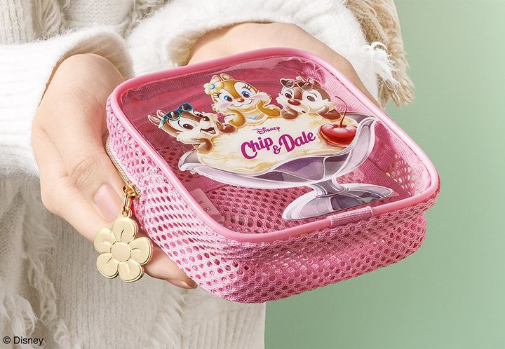 チップ＆デール／クリアメッシュポーチ02