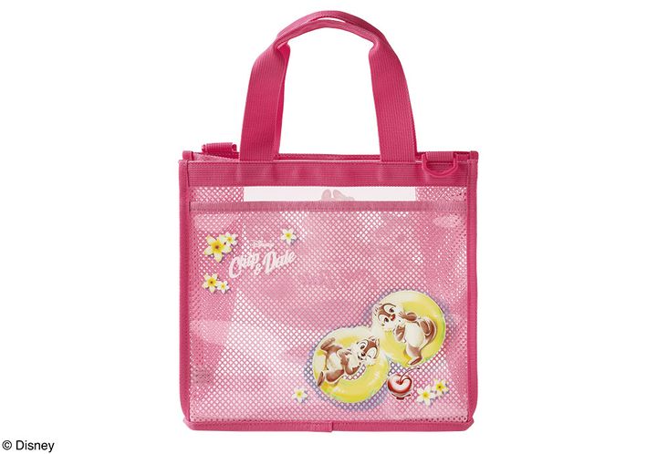 チップ＆デール／クリアメッシュバッグ02