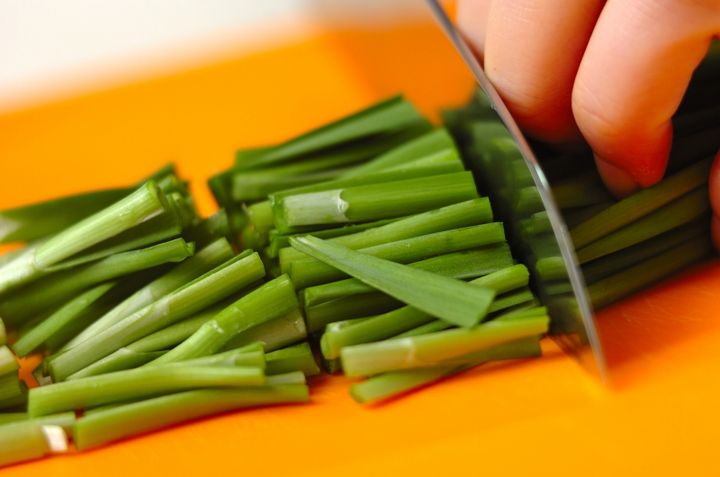 5分でプロの味！絶品ニラ玉の作り方1