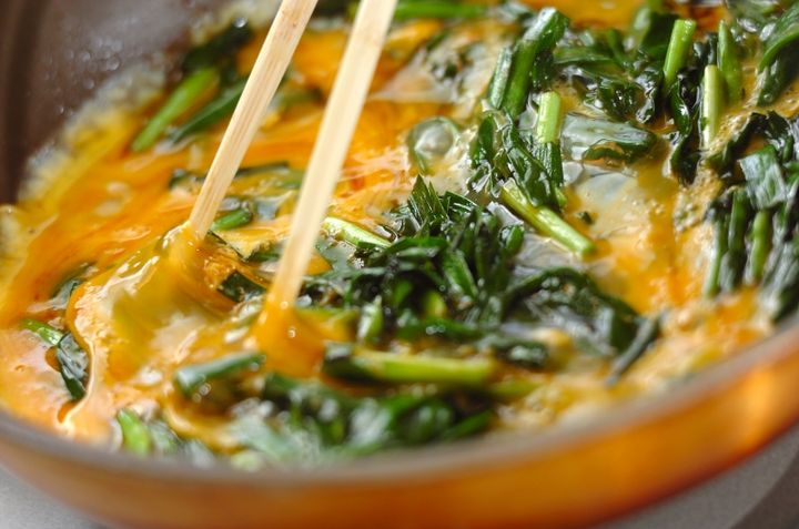 5分でプロの味！絶品ニラ玉の作り方3