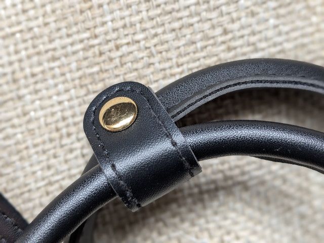 トップハンドル付け根のゴールドリベットアップ