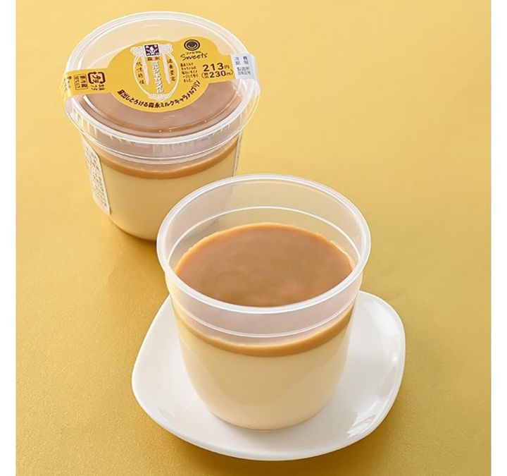 ファミリーマート ファミマ 森永コラボ 窯出しとろける森永ミルクキャラメルプリン