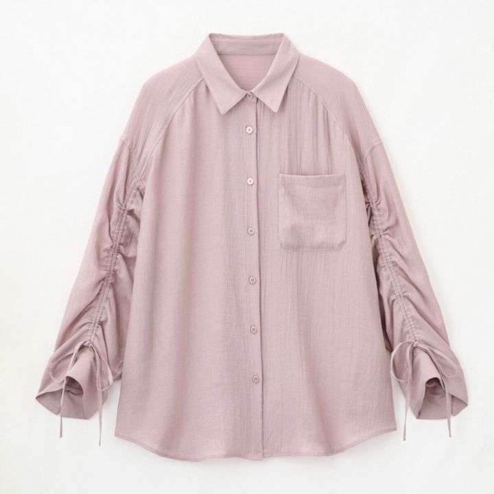 しまむらのドロストブラウス（田中里奈）