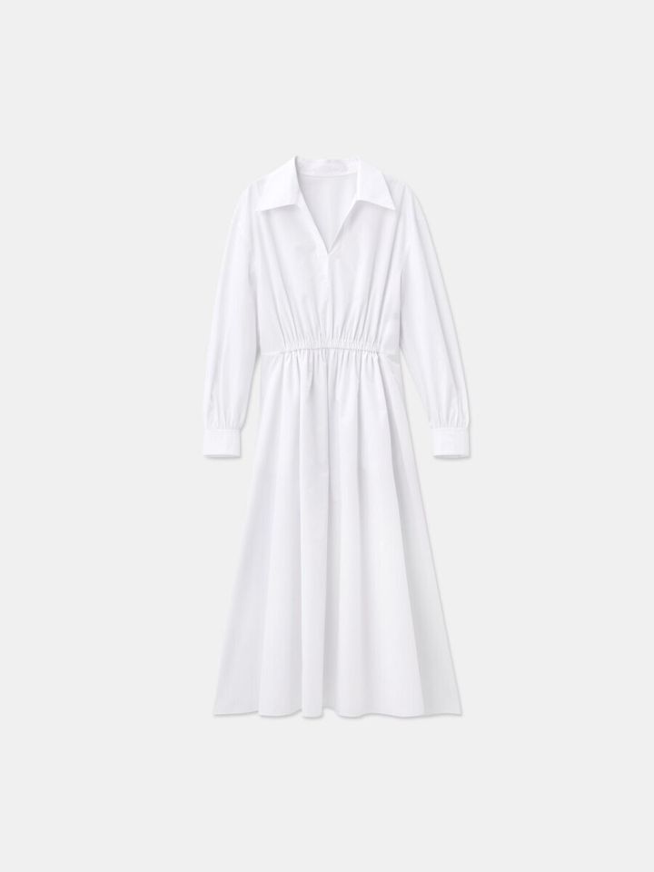 2026plst春大人女性おすすめタイプライターボリュームワンピース