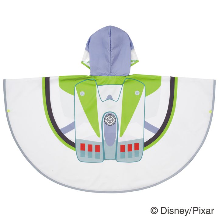 RAPO2N レインポンチョ バズ 後ろ