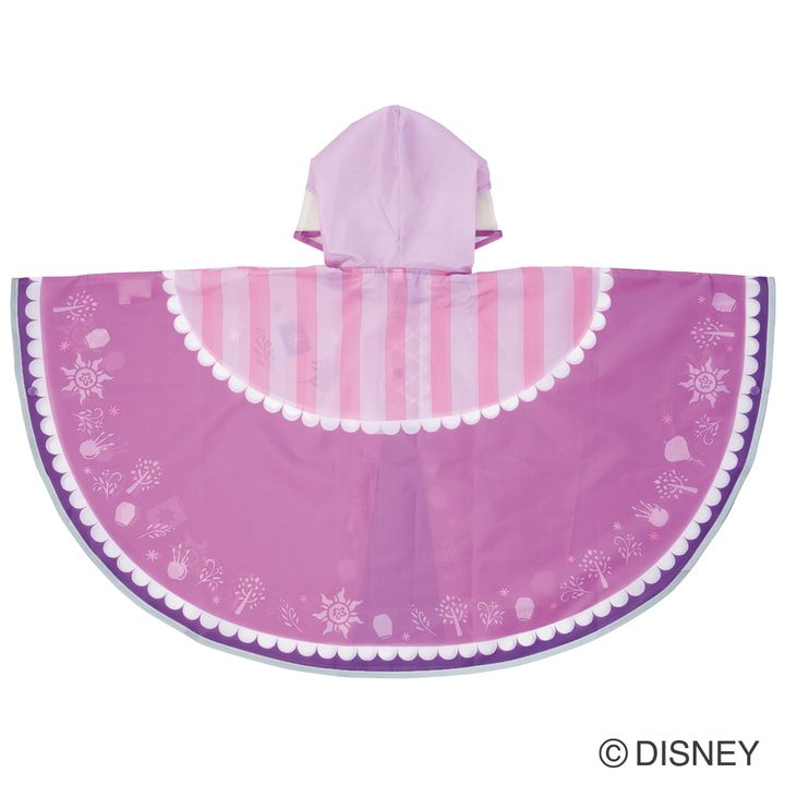 RAPO2N レインポンチョ ラプンツェル 後ろ