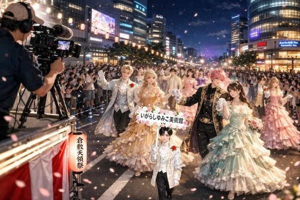 【岡山県倉敷市】PPKいがらしゆみこ美術館が「夜のお姫さま」「長寿お祝い」プランを提供！母の日予約特典も