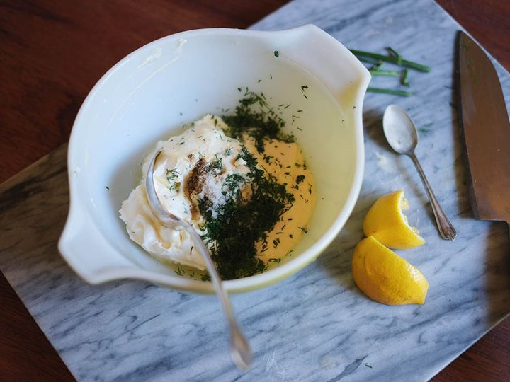 ディルのサワークリームディップ