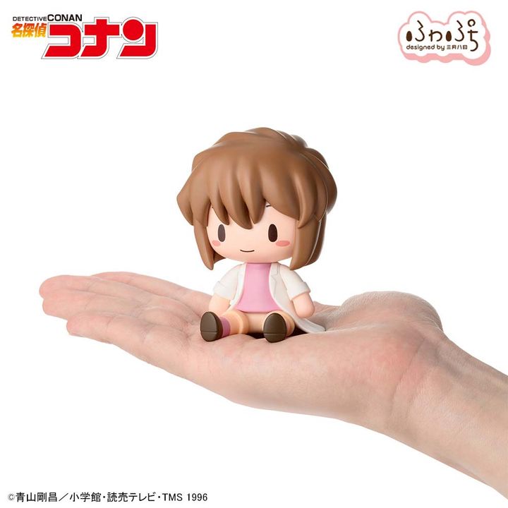 セガ フェイブ「名探偵コナン ふわぷち デフォルメフィギュア 灰原哀」手のひらサイズの