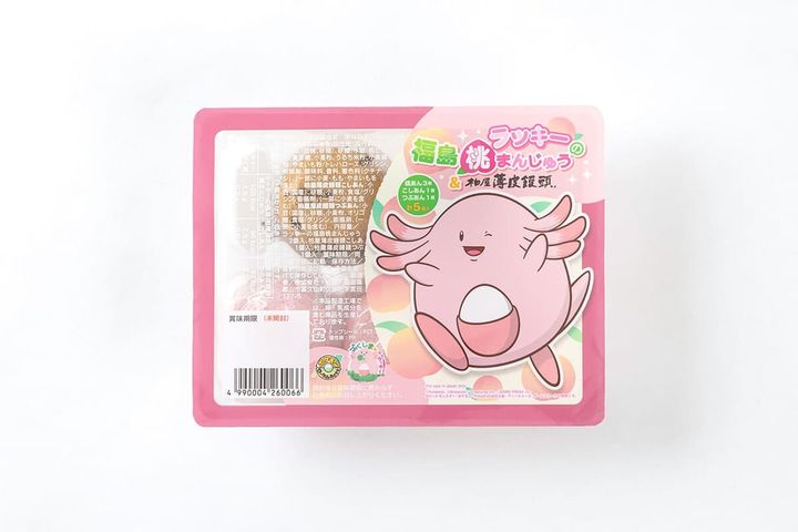 ラッキーの福島桃まんじゅう＆柏屋薄皮饅頭