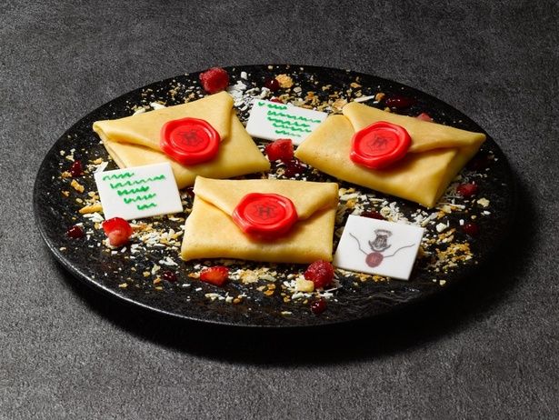 「入学許可証のクレープ」(1800円)