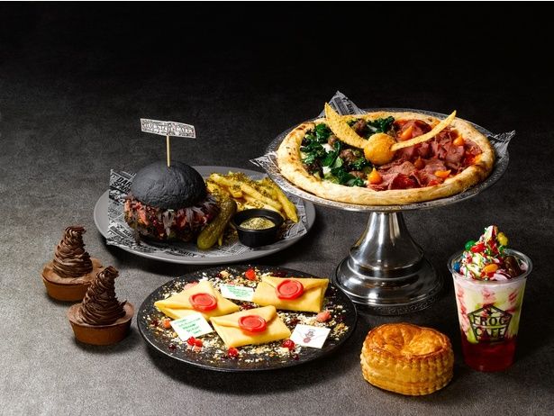 特別企画「ホグワーツからの招待状」に合わせて登場した限定フード＆スイーツの数々