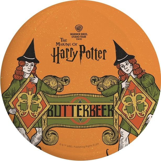 バタービールロゴ入りオリジナル缶バッジ