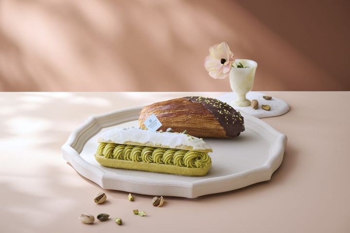 マンスリーベーカリー「ピスタチオクリームサンド／ピスタチオデニッシュ」
