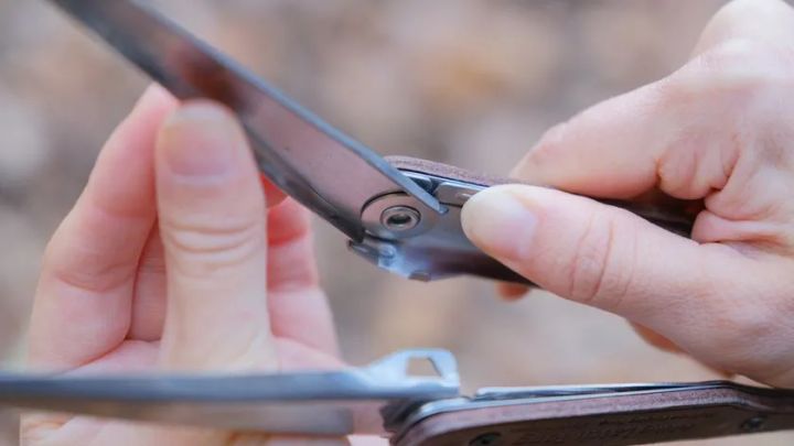 独自のロックギミックで使用時の先端のブレを最小に