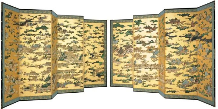 原本修理後初公開 国宝「上杉本洛中洛外図屏風」(米沢市上杉博物館蔵)【前期】