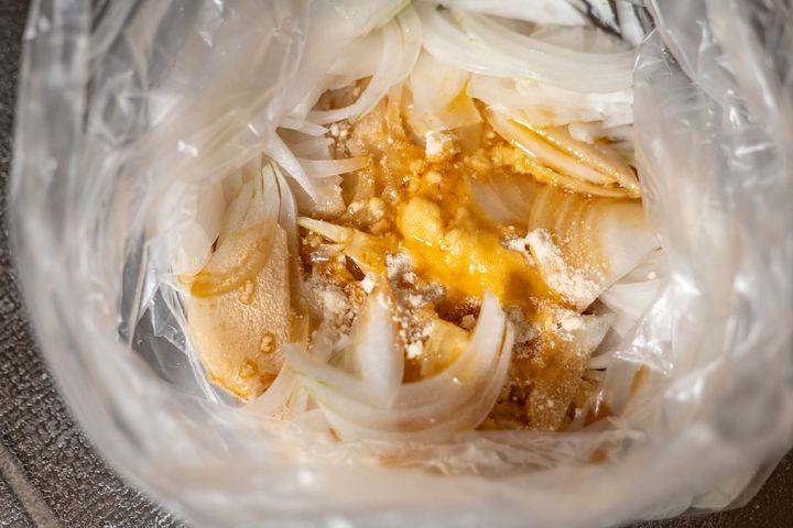 新玉ねぎの旨塩ポン漬け作り方