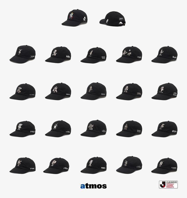 画像3: atmos×Jリーグの初コラボアパレルが実現！なぜか「Jリーグキング」のソフビフィギュアも登場…後ろ姿もかわいい