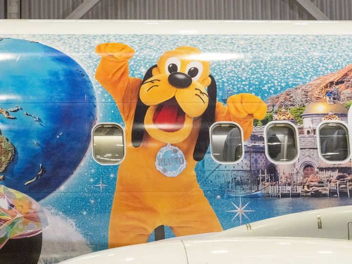 日本航空「JAL Jubilee Express」撮影 「プルート」