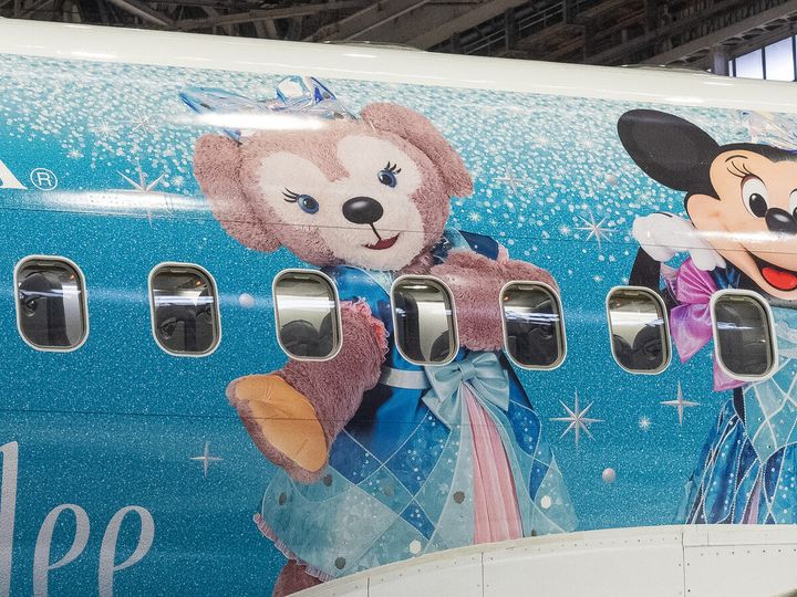 日本航空「JAL Jubilee Express」撮影 「シェリーメイ」