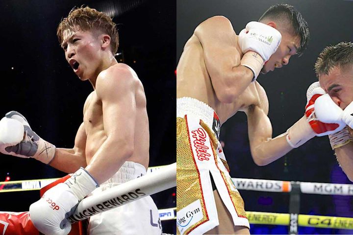 井上尚弥、中谷潤人 (C) Getty Images