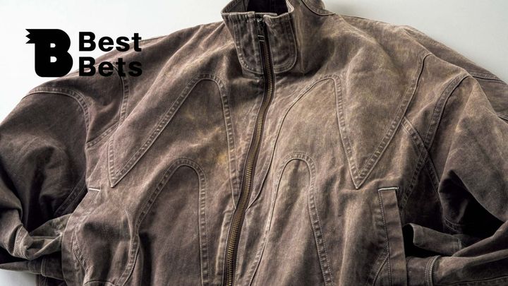 陶芸家の作品が着想源。〈IM MEN〉のブルゾン：Brutus Best Bets