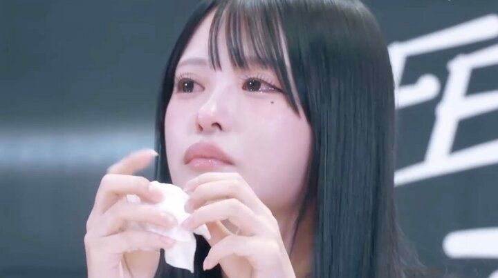 【写真・画像】人気アイドルオーディションの審査中に現メンバーが突然の涙「やばい…」 1枚目