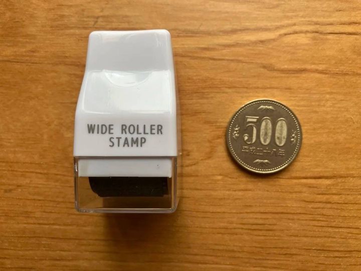 Seria(セリア)：個人情報保護用スタンプ ワイドローラー