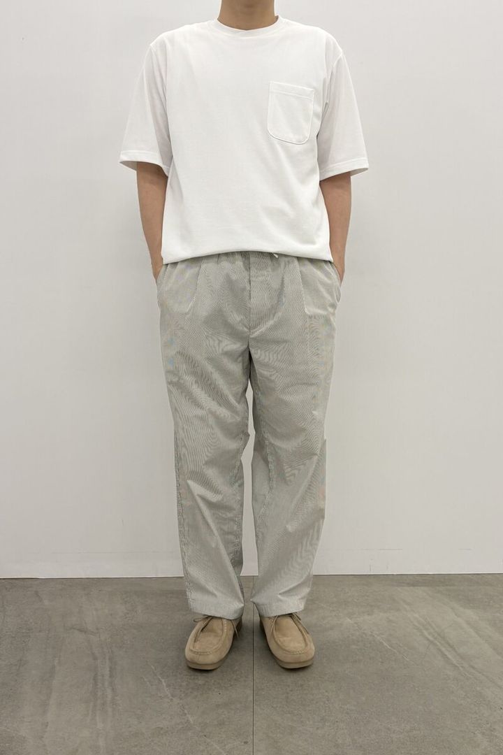 ジーユー×エンジニアドガーメンツ ドライカノコクロスT 試着