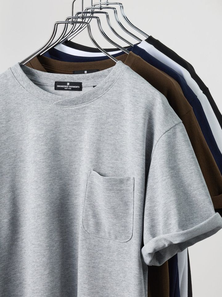 ジーユー×エンジニアドガーメンツ ドライカノコクロスT カラーバリエーション