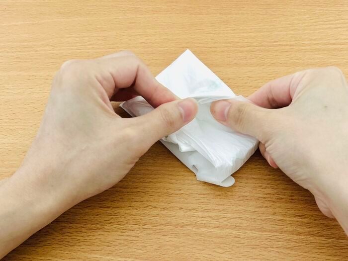 「しばってポイ」はもう卒業！レジ袋の一番キレイなたたみ方。わが家では即採用です♪