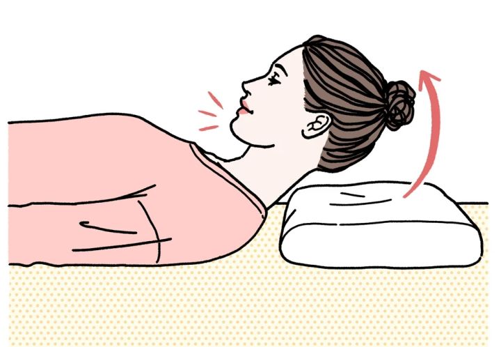 むせにくくなるトレーニング 首の筋肉を鍛える