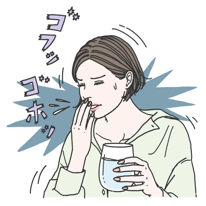 40代 むせやすくなった 食事中にむせる