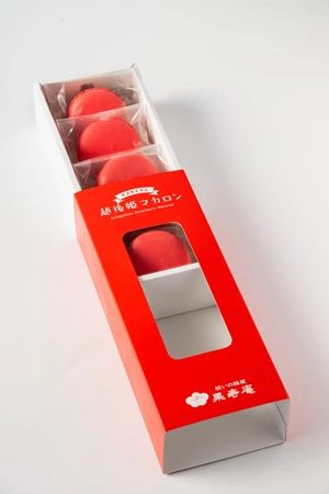【新潟県新潟市】祝いの銘菓 果寿庵が「越後姫マカロン」を発売！新潟が誇る至宝の苺、越後姫を使用