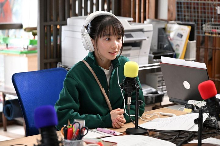 柊カナデ（福地桃子）／夜ドラ「ラジオスター」 ©️NHK