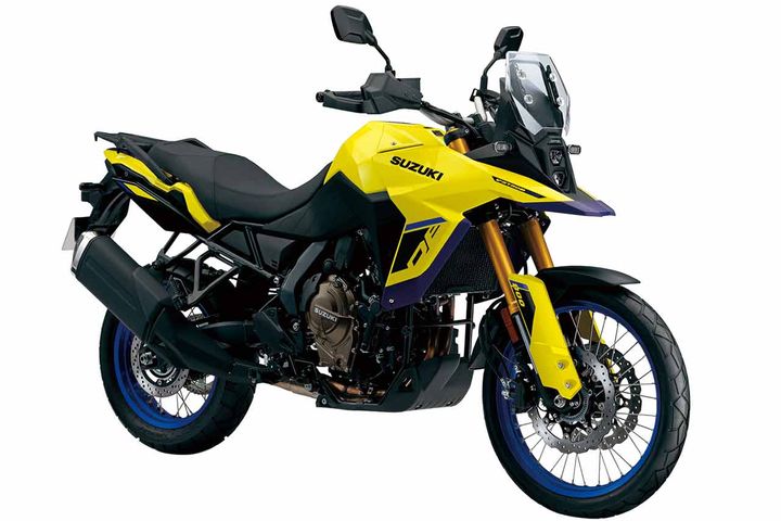  1050DEの思想を凝縮したミドルアドベンチャー。21インチフロントによる高いオフロード適性と、スポーティなオンロード性能を両立する。林道走行を積極的に楽しみたい層に刺さる一台だ。