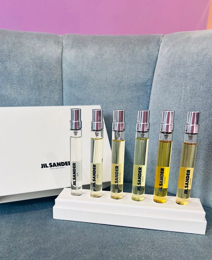 ジルサンダーのディスカバリーキット。ユニセックスで大人っぽく決まる香水。