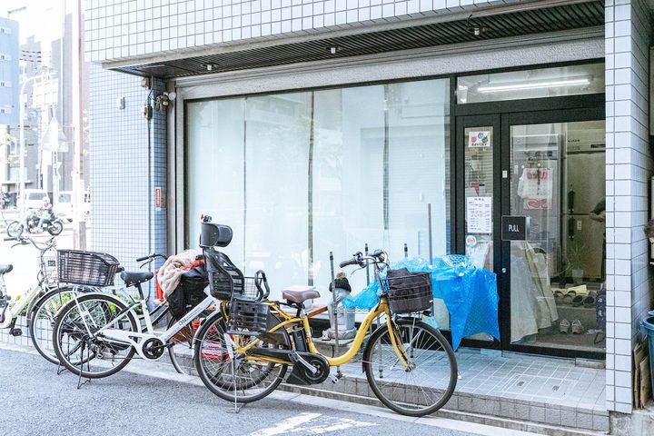 お店の裏側にあるそば打ち体験教室