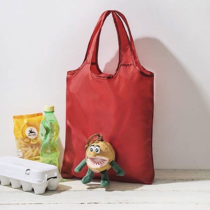 InRed 2026年7月号 ゼスプリ キウイブラザーズ レッドのぬいぐるみエコバッグ