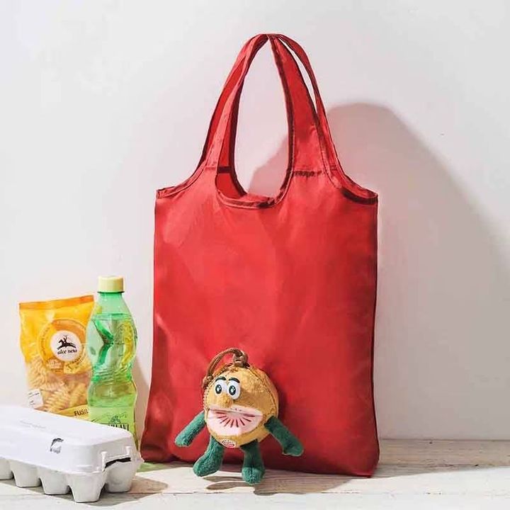 InRed 2026年7月号 ゼスプリ キウイブラザーズ レッドのぬいぐるみエコバッグ