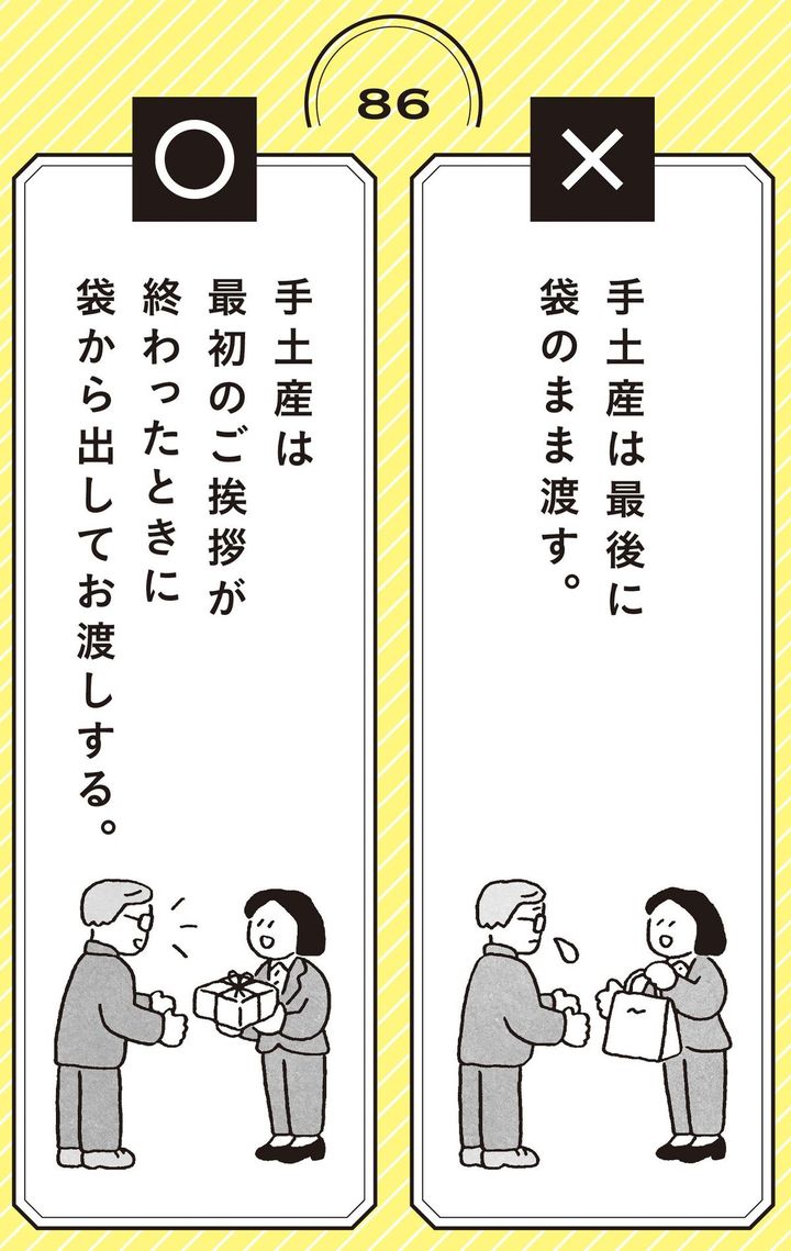 手土産の例