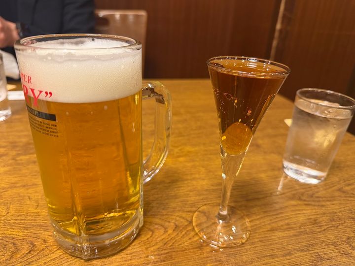 ビールと電気ブラン