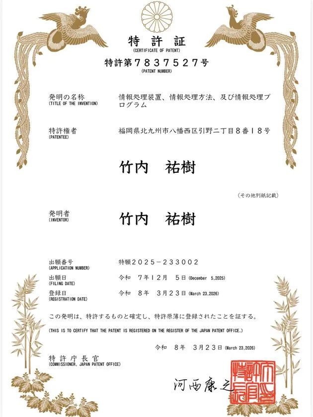 有名人の価値を、見つけてつなぐ新特許