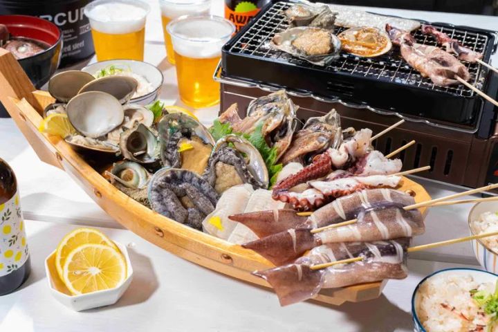 海鮮BBQ