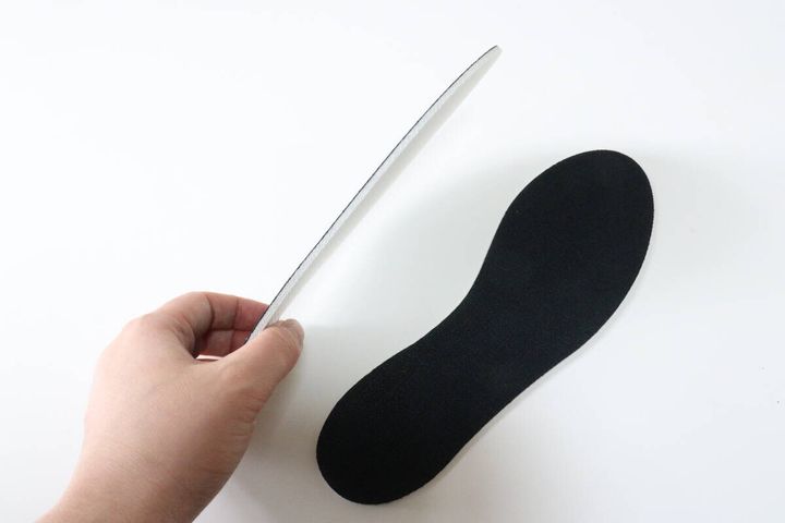 防災用インソール 硬さ