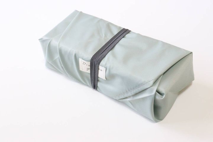 保温冷ランチクロス スモーキーカラー 使用例