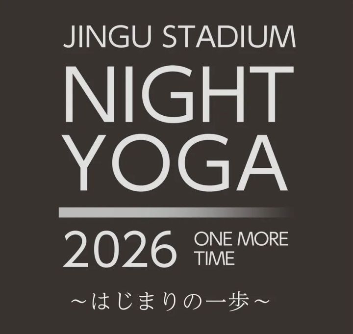 JINGU STADIUM NIGHT YOGA 2026 ロゴ